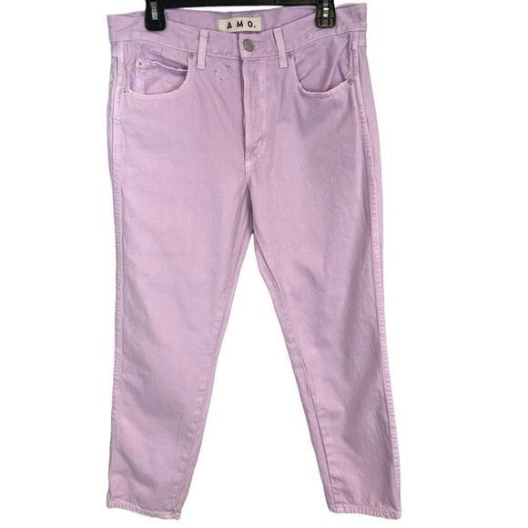 AMO TOMBOY HIGH RISE CROP JEANS Size 28 - Picture 6 of 16